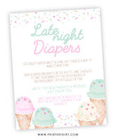 Ice Cream Baby Shower Games